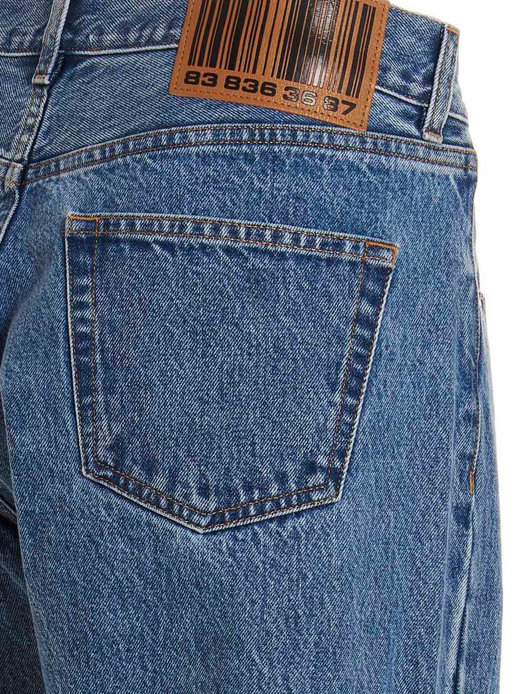 Vtmnts 5-Pocket Denim Jeans — Blue