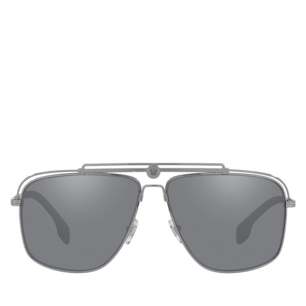 Versace Metal Man Sunglass Gunmetal
