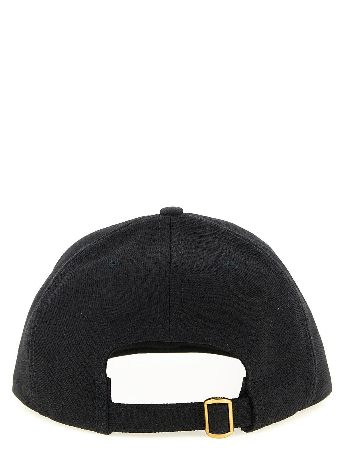Willy Chavarria Embroidered Logo Baseball Cap — Black