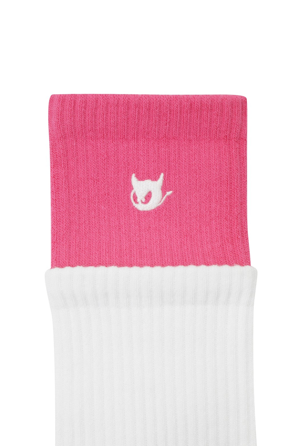 Athletic Women Double Socks Pink