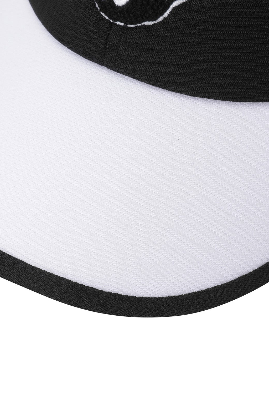 Women's WAACKY Ribbon Sun Visor Black