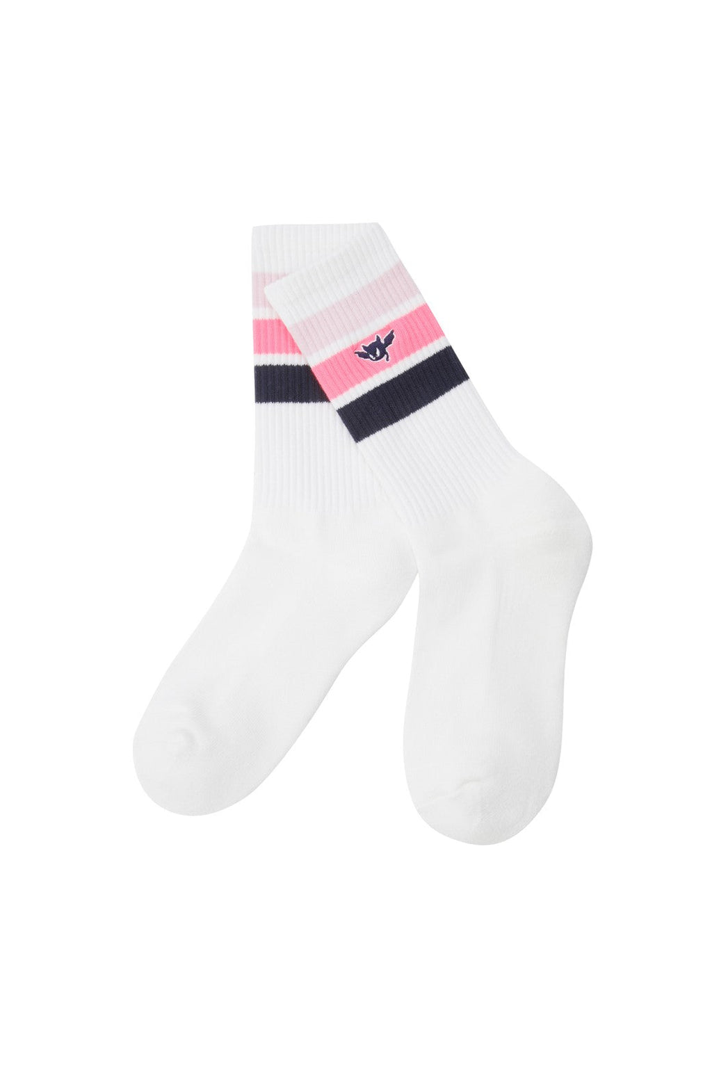 Women's Stripe Socks Pink