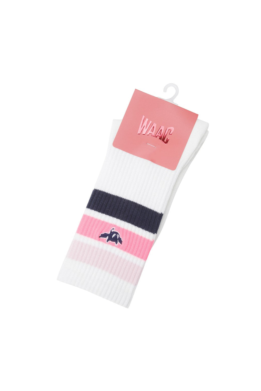 Women's Stripe Socks Pink