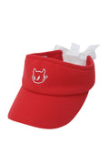 Women's High Top Visor RED