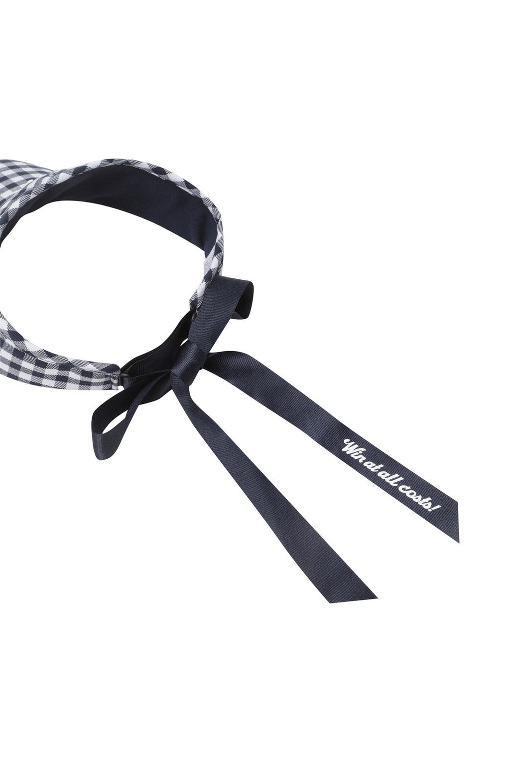 Women's High Top Check Visor NAVY