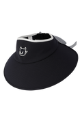 Women's Ribbon Floppy Visor Navy