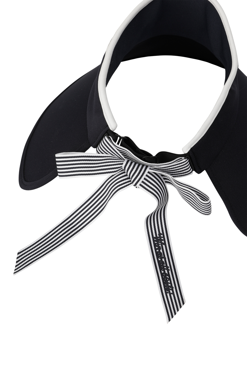 Women's Ribbon Floppy Visor Navy