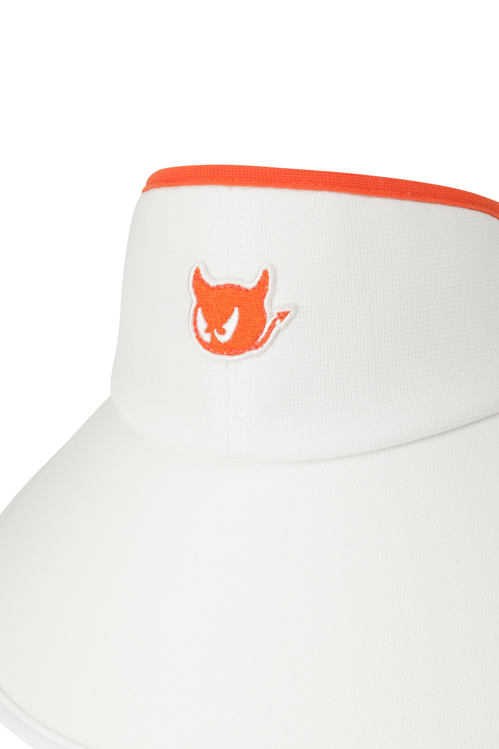 Women's Ribbon Floppy Visor White