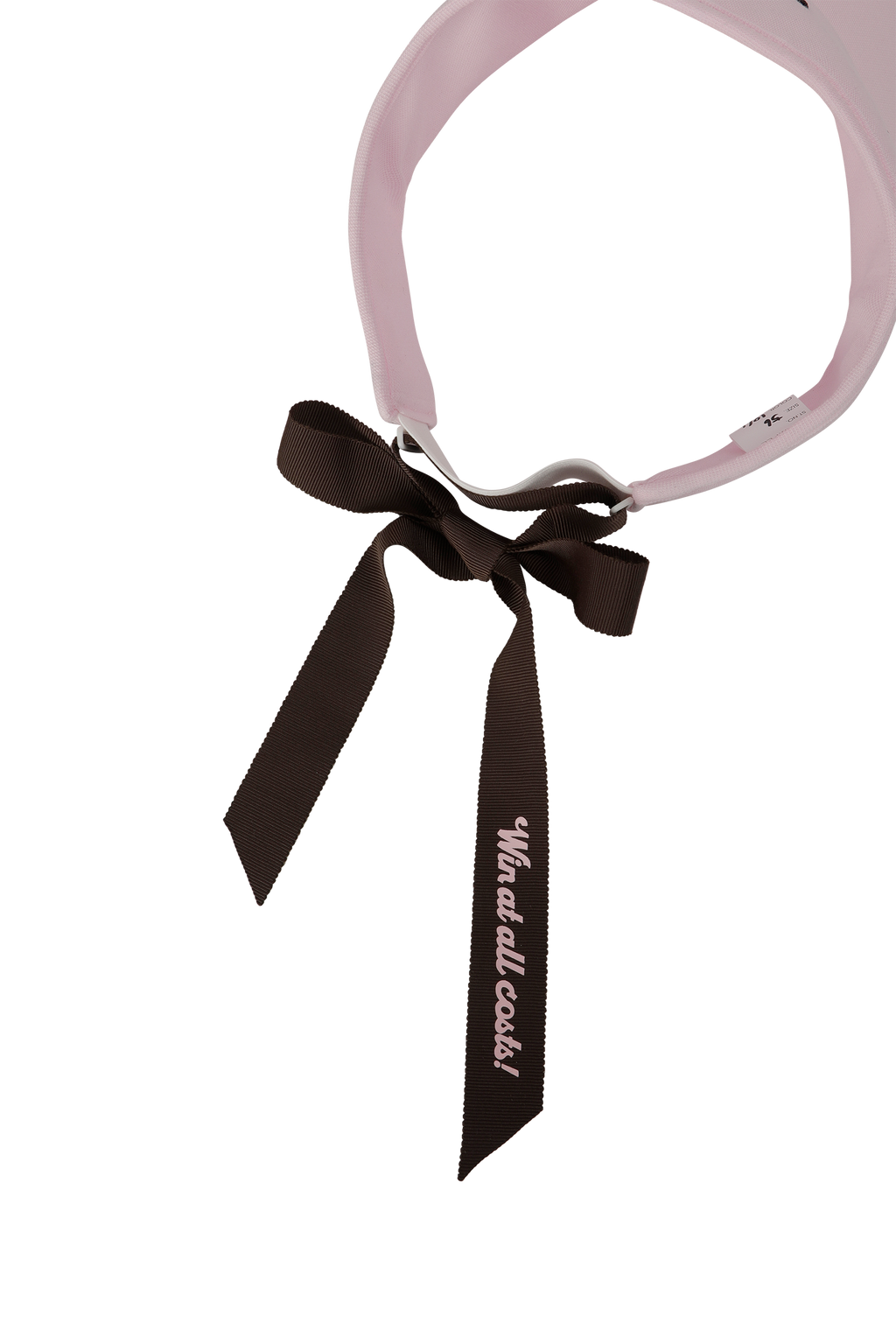 Women's Ribbon Visor Light Pink