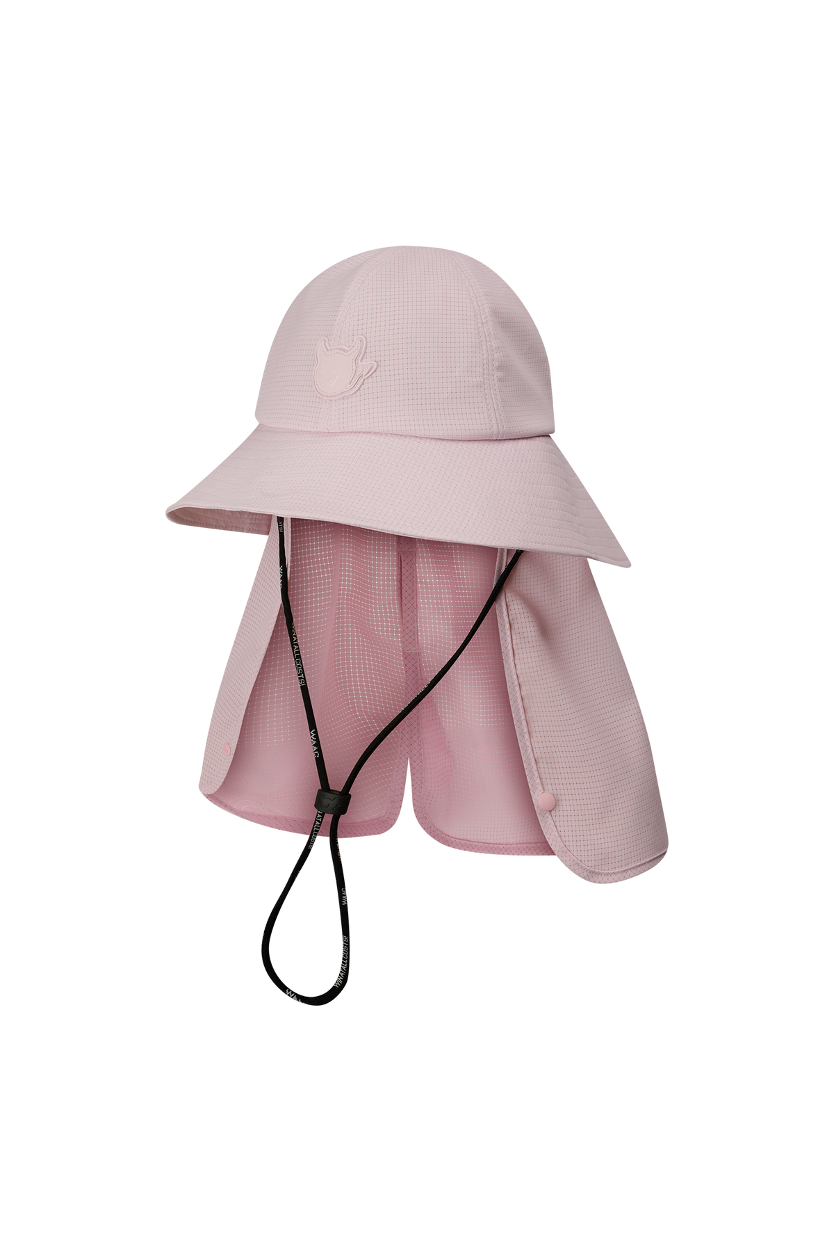 Women's Detachable Desert Bucket Hat Light Pink