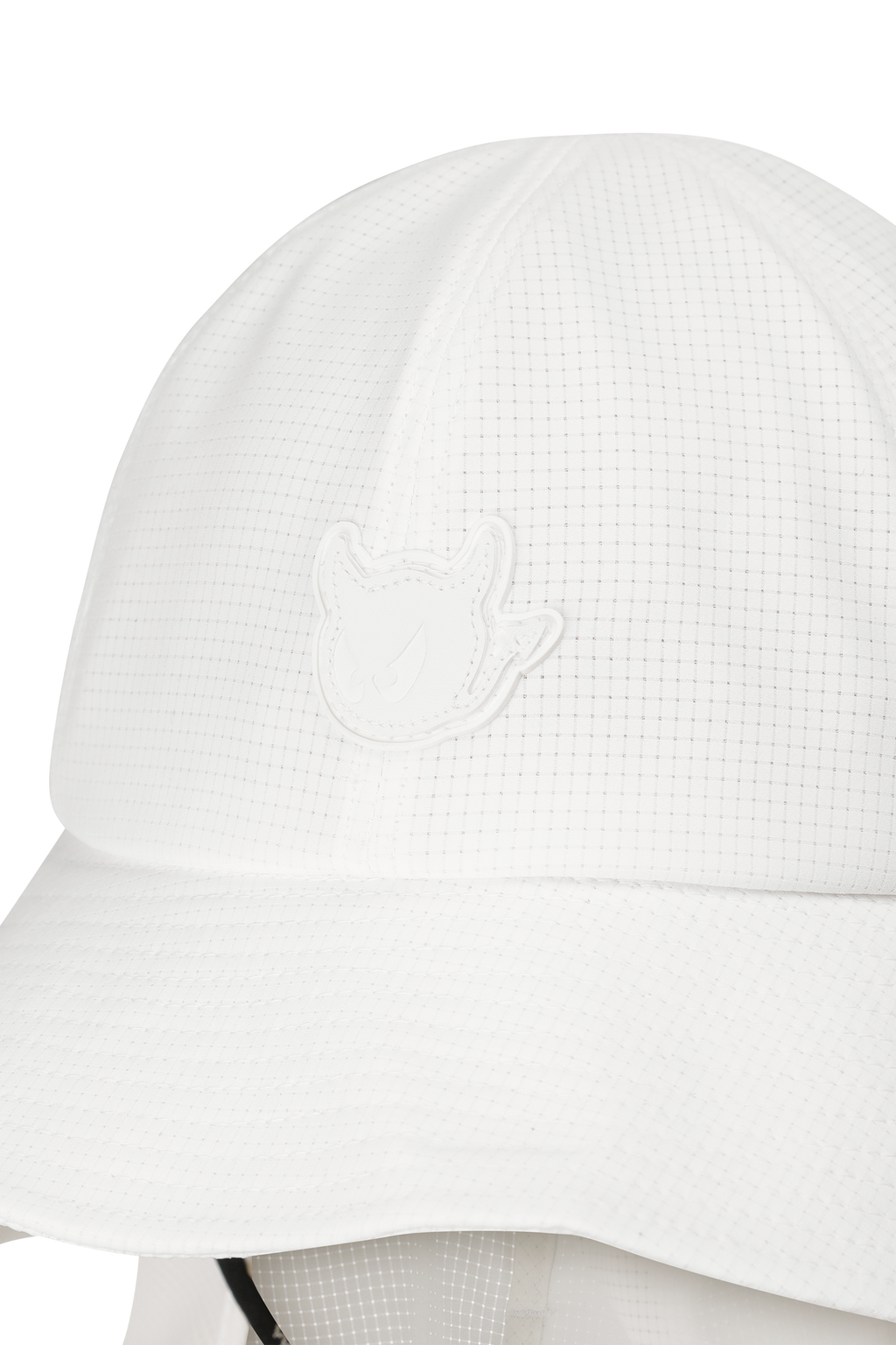 Women's Detachable Desert Bucket Hat White