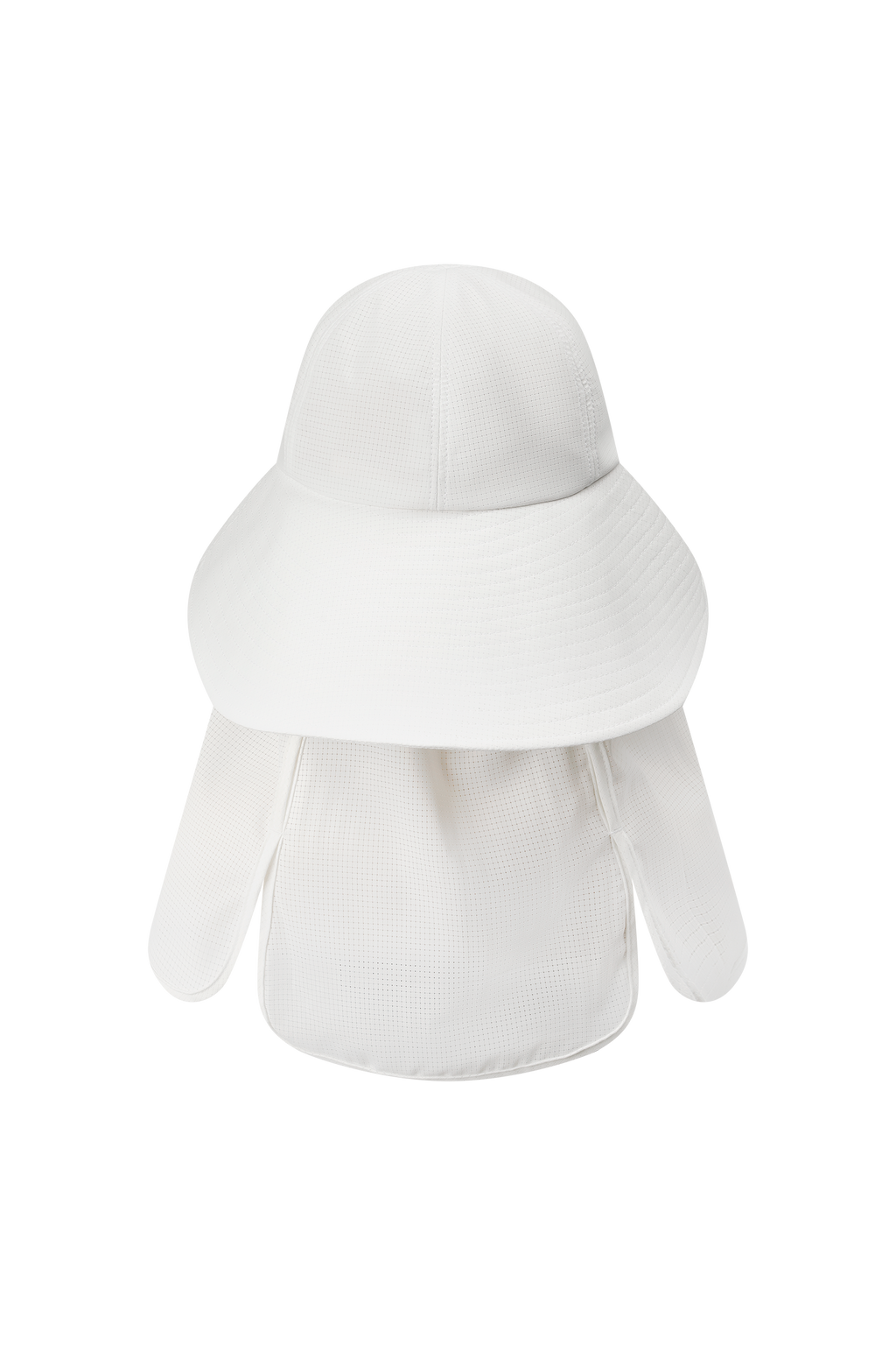 Women's Detachable Desert Bucket Hat White
