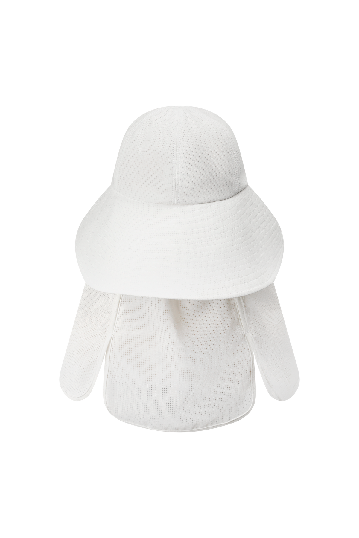 Women's Detachable Desert Bucket Hat White