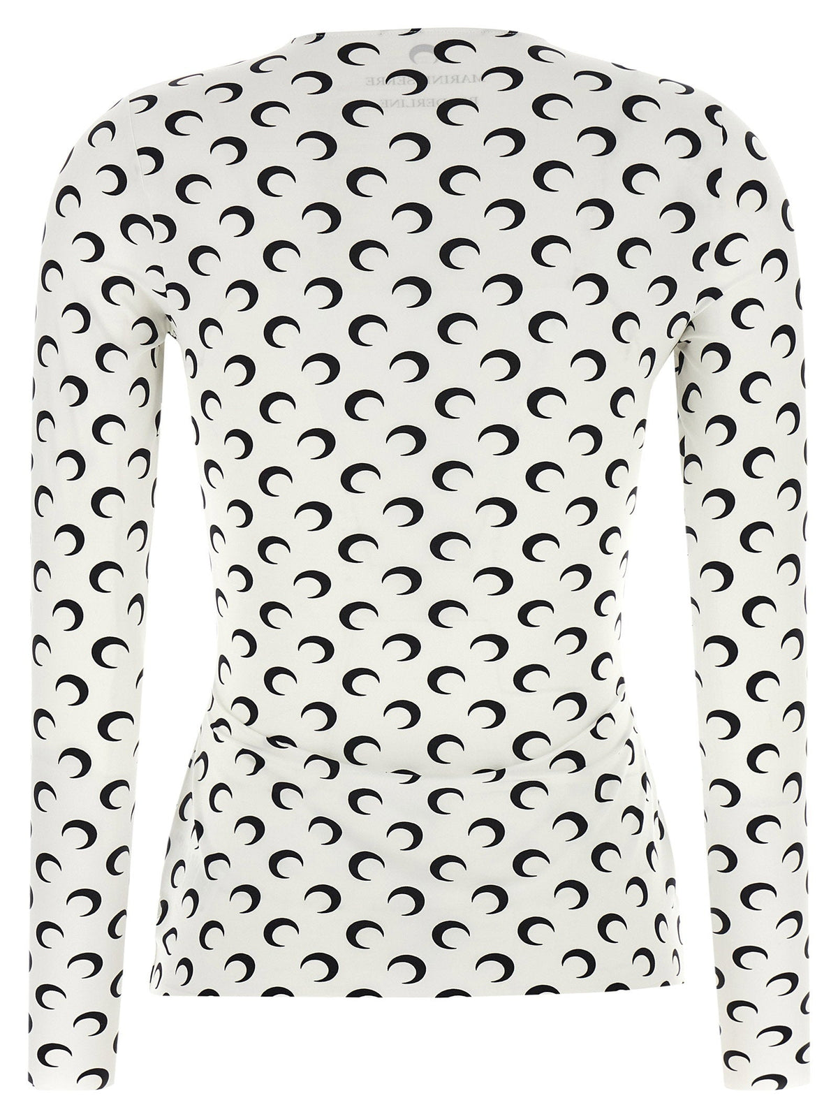 Marine Serre Moon-Printed Jersey T-Shirt — White