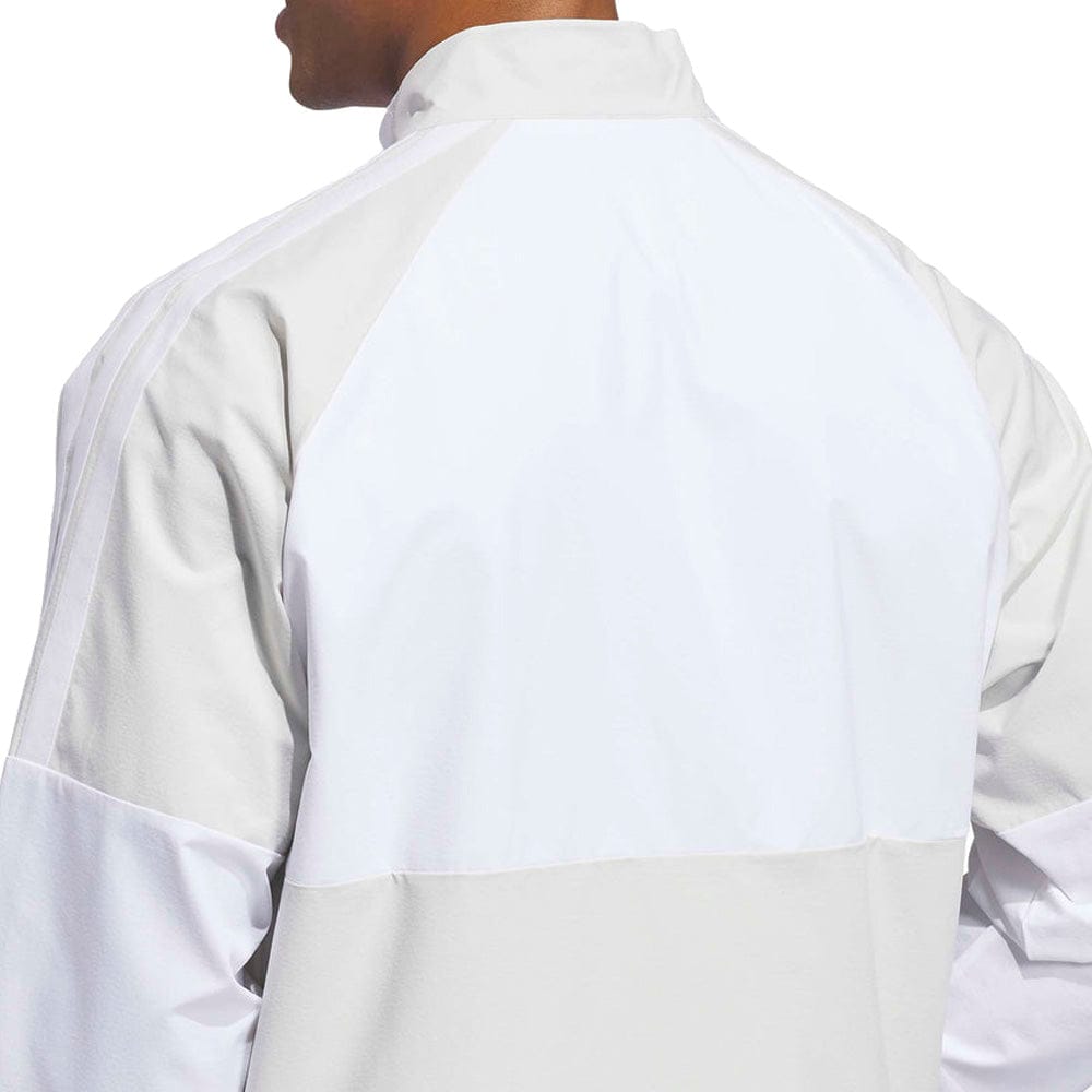 adidas Beyond Twistweave Full-Zip Windbreaker - Orbit Grey/White