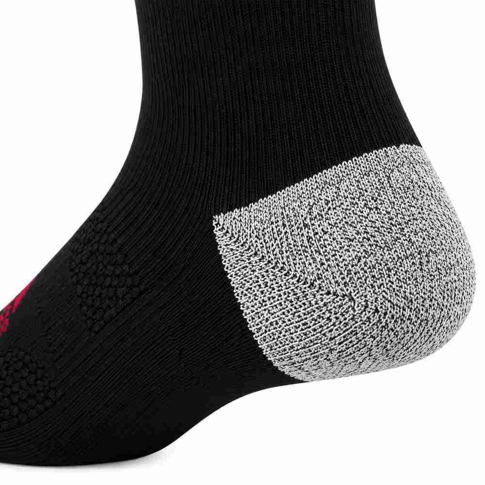 adidas Tour Crew Socks - Black/Scarlet