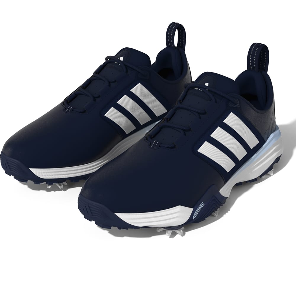 adidas Adipower 26 Waterproof Spiked Shoes - Collegiate Navy/Footwear White/Crystal Sky