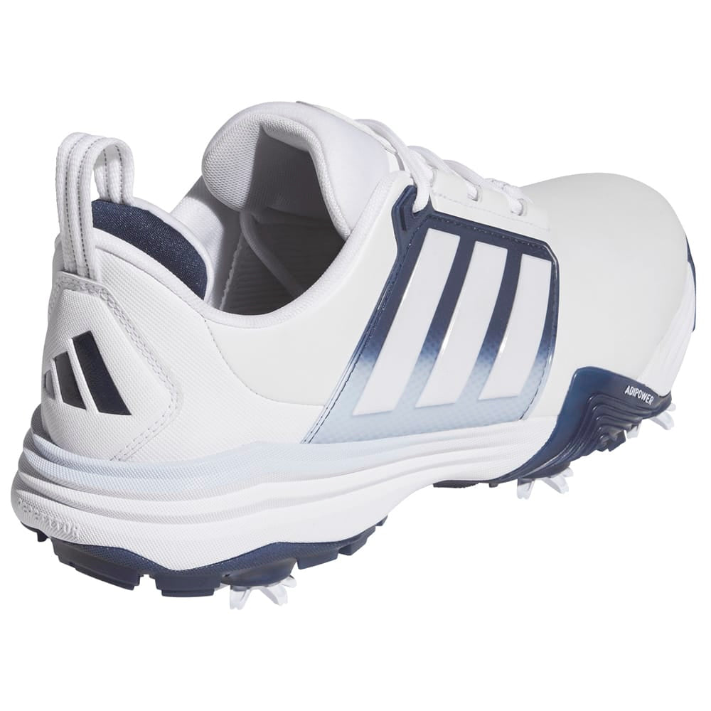 adidas Adipower 26 Waterproof Spiked Shoes - Footwear White/Collegiate Navy/Crystal Sky