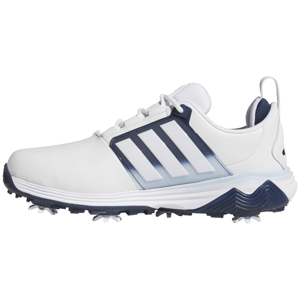 adidas Adipower 26 Waterproof Spiked Shoes - Footwear White/Collegiate Navy/Crystal Sky