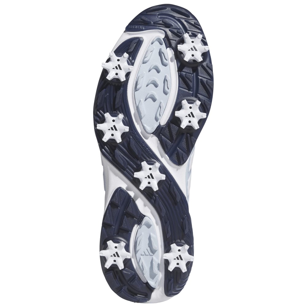 adidas Adipower 26 Waterproof Spiked Shoes - Footwear White/Collegiate Navy/Crystal Sky