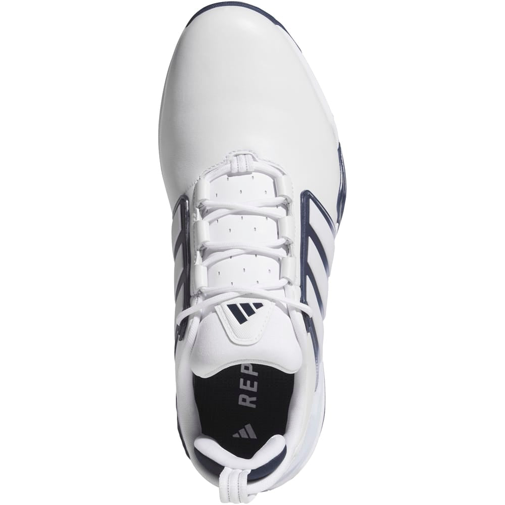 adidas Adipower 26 Waterproof Spiked Shoes - Footwear White/Collegiate Navy/Crystal Sky