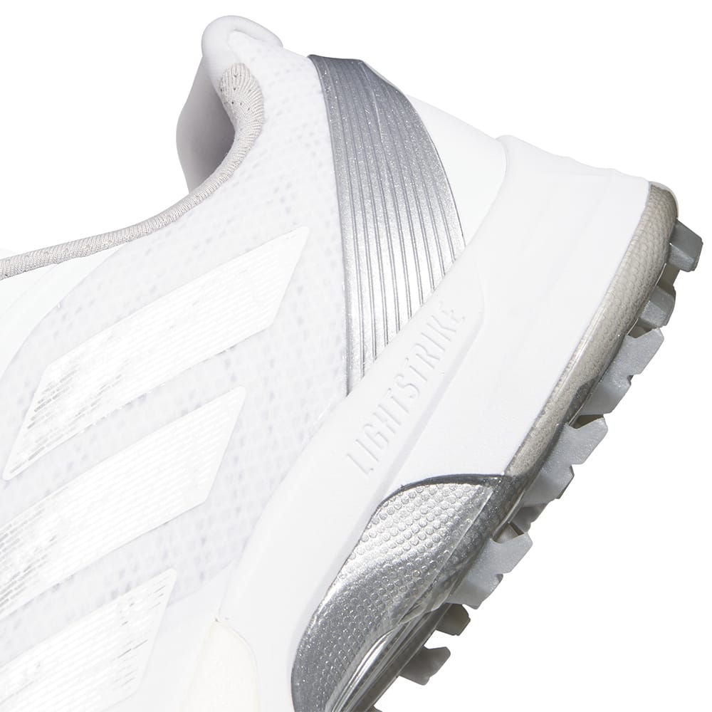 adidas Adizero ZG Spikeless Waterproof Shoes - White/Grey Three/Silver Metallic