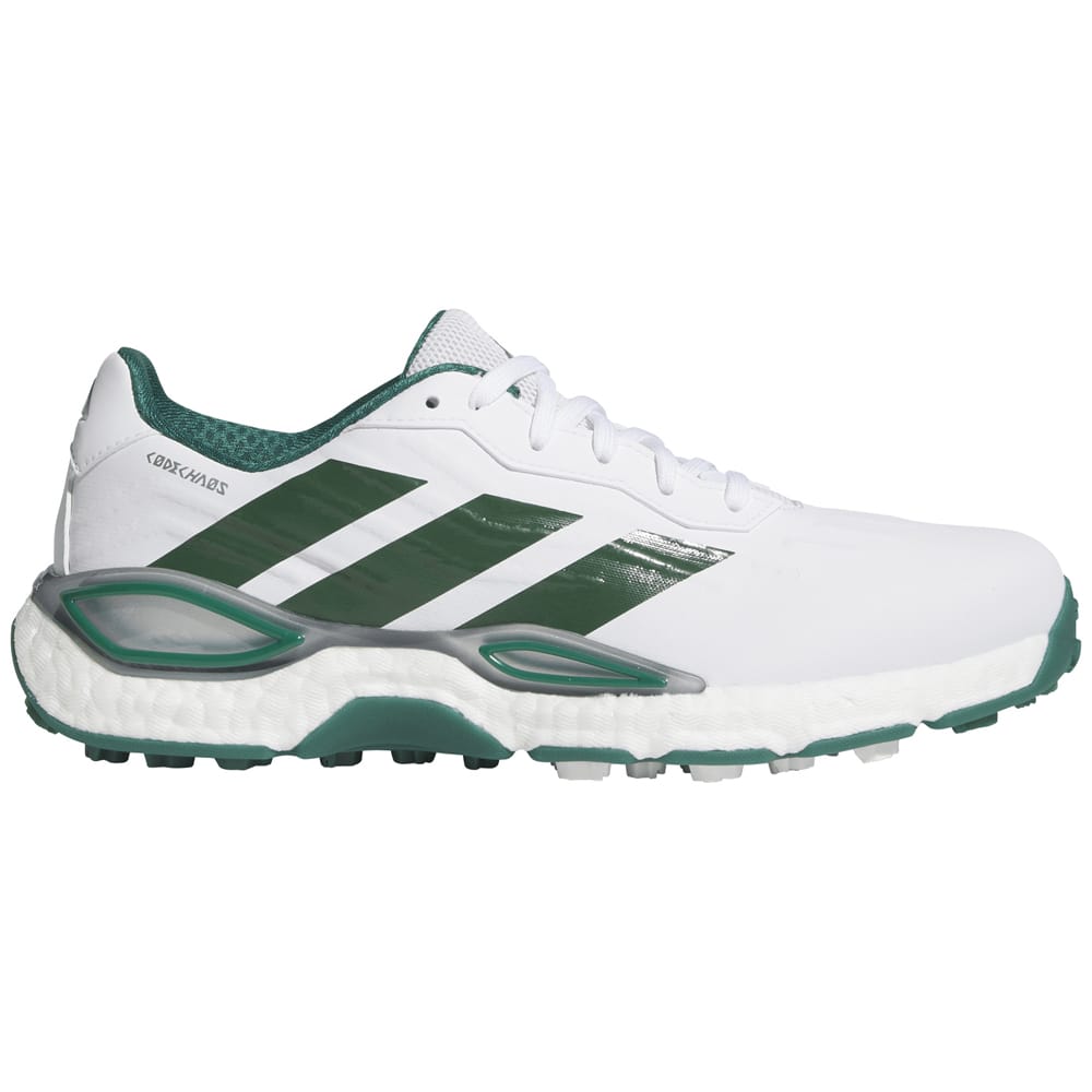 adidas Codechaos 27 Spikeless Shoes - Footwear White/Collegiate Green/Silver Metallic