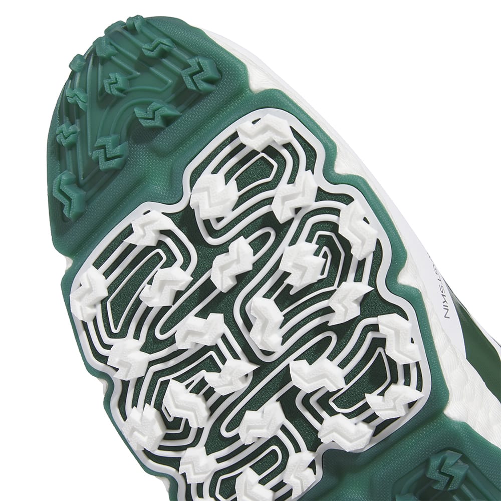 adidas Codechaos 27 Spikeless Shoes - Footwear White/Collegiate Green/Silver Metallic