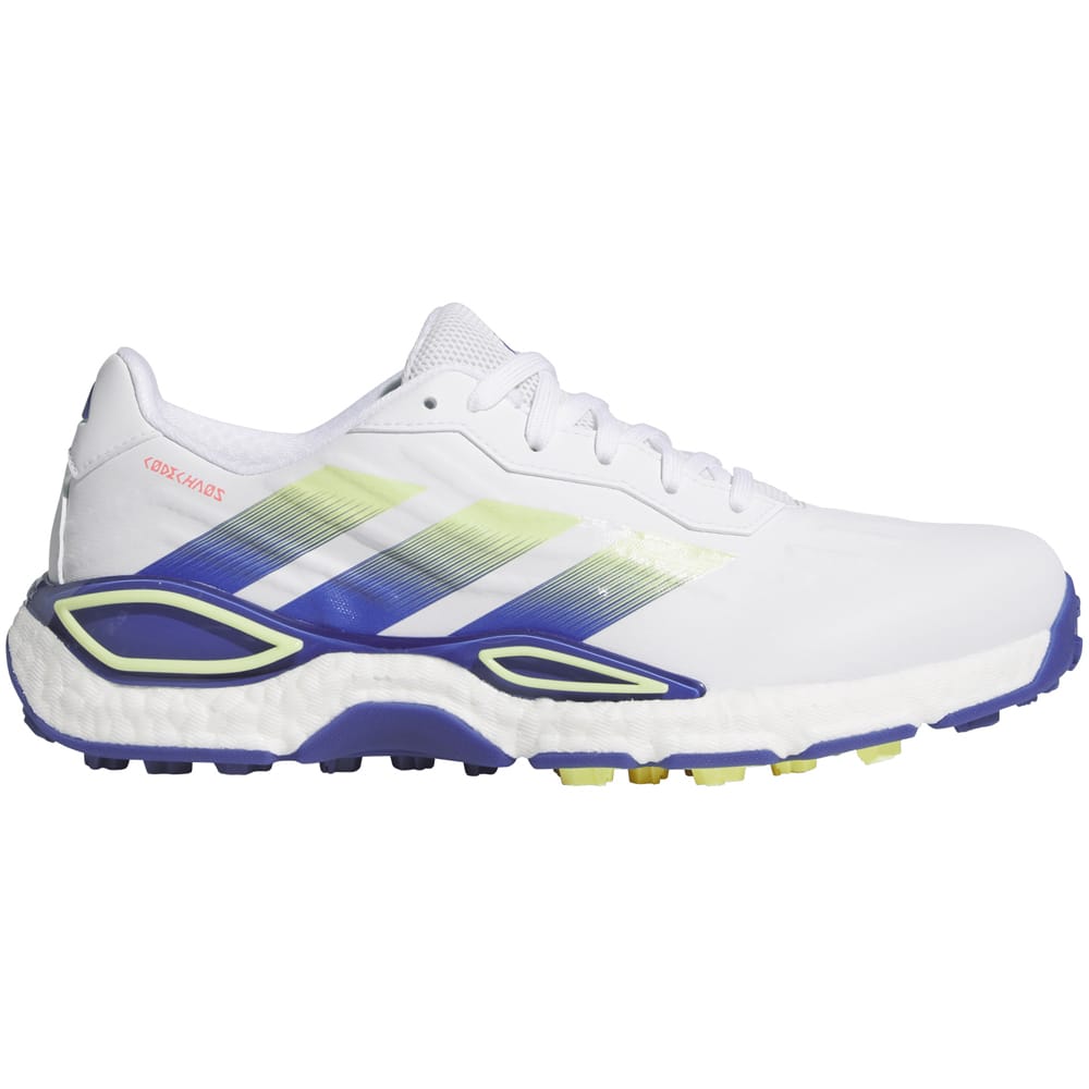 adidas Codechaos 27 Spikeless Shoes - Footwear White/Dual Indigo/Frozen Lemon