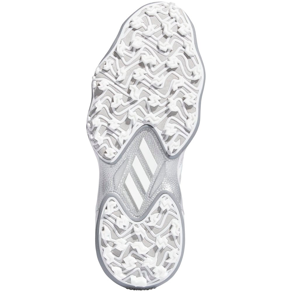adidas CODECHAOS '25 Spikeless Waterproof Shoes - White/Silver Metallic/Grey Two