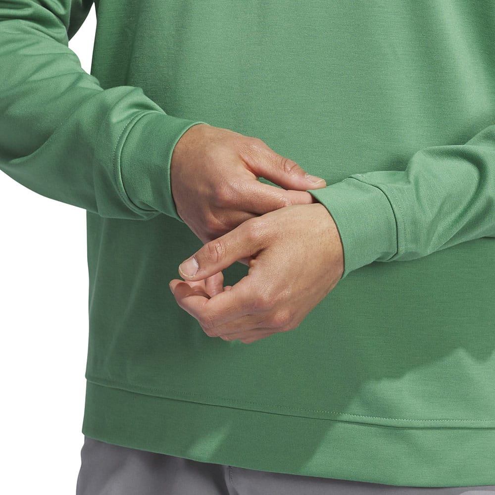 adidas Elevated 1/4 Zip Pullover - Preloved Green