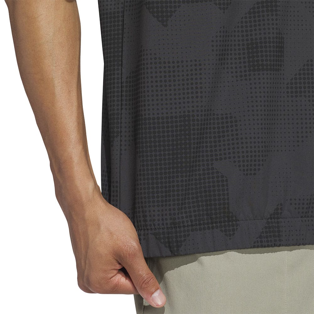 adidas Go-To Dwr Short Sleeve 1/2 Zip Pullover - Black