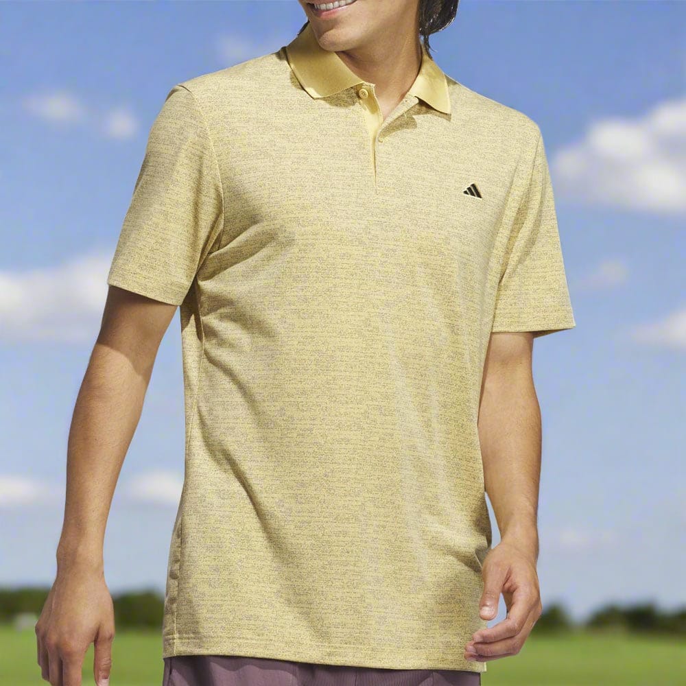 adidas Go-To Printed Polo Shirt - Oat Mel