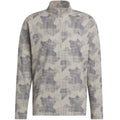 adidas Go-To Printed 1/4 Zip Pullover - Putty Beige