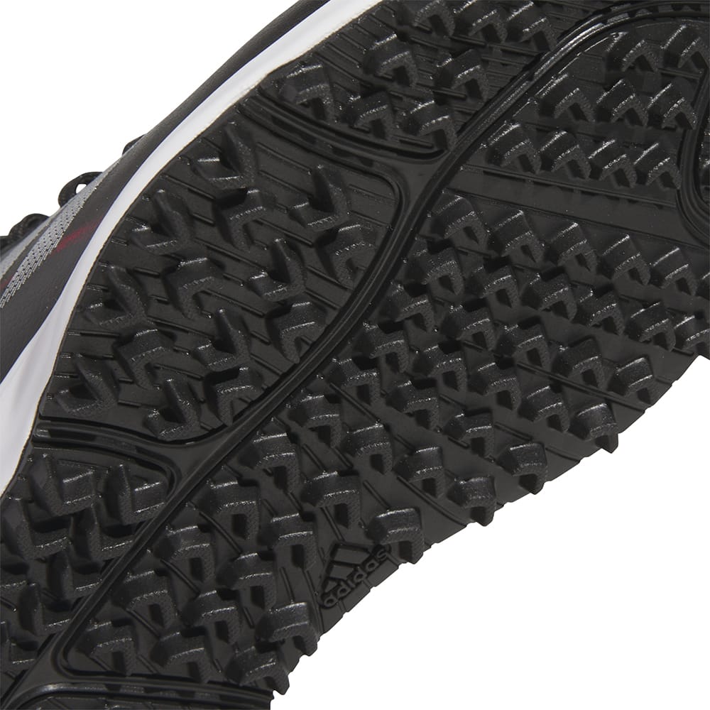 adidas Jr Adizero ZG Spikeless Waterproof Shoes - Core Black/Silver Metallic/Iron Metallic