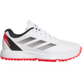 adidas Jr Adizero ZG Spikeless Waterproof Shoes - White/Core Black/Lucid Red