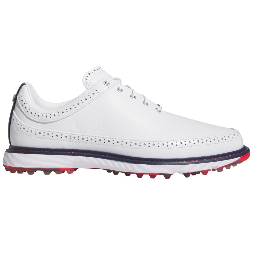 adidas MC80 Spikeless Shoes - White/Collegiate Navy/Better Scarlet