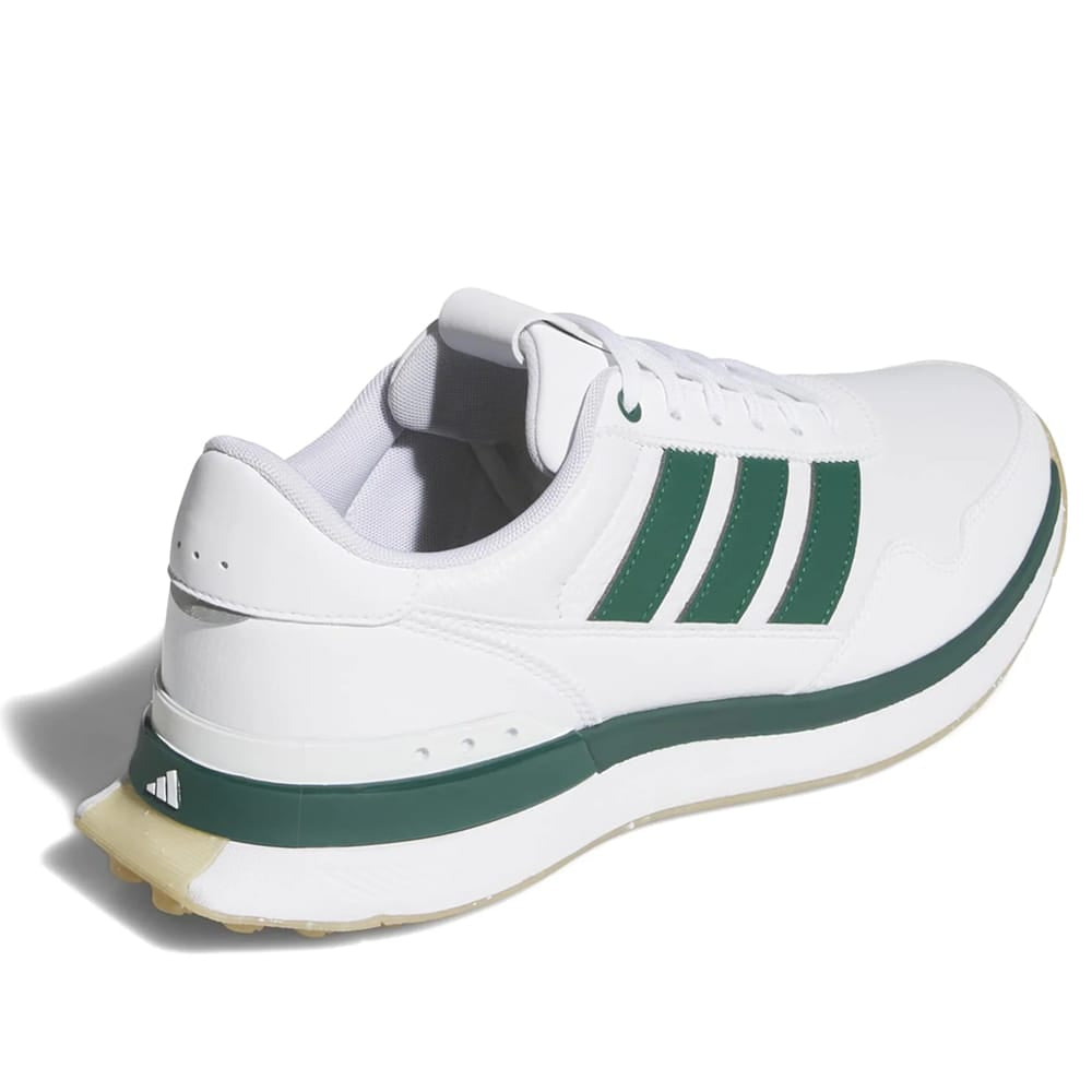 adidas S2G 26 Leather Waterproof Spikeless Shoes - Cloud White/Collegiate Green/Gum