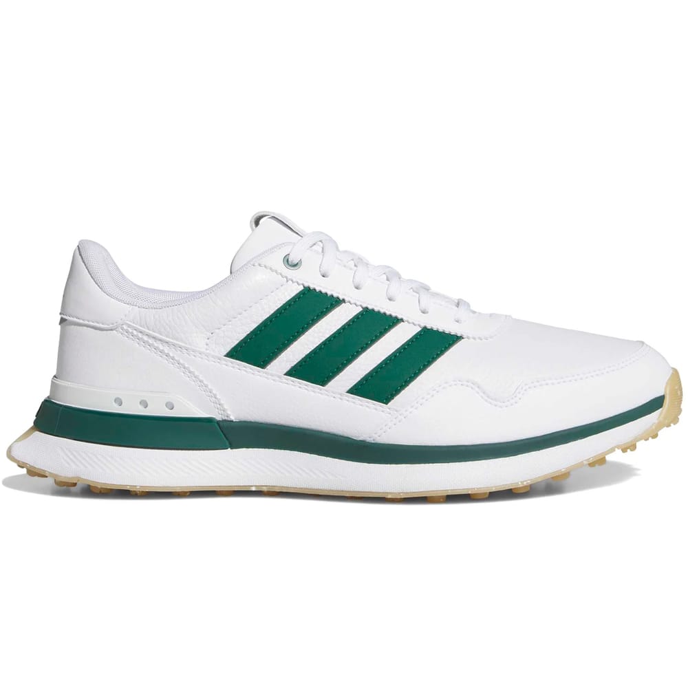 adidas S2G 26 Leather Waterproof Spikeless Shoes - Cloud White/Collegiate Green/Gum