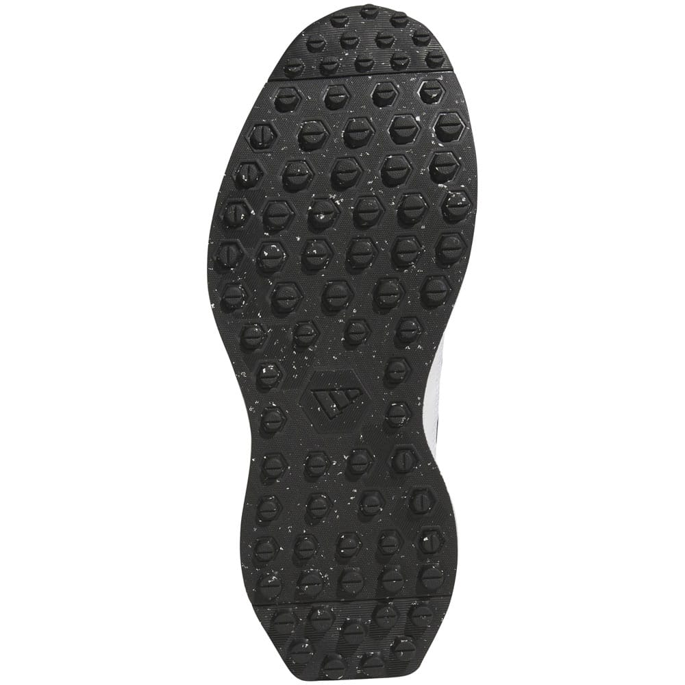 adidas S2G Leather 24 Spikeless Waterproof Shoes - White/Core Black/Grey Two