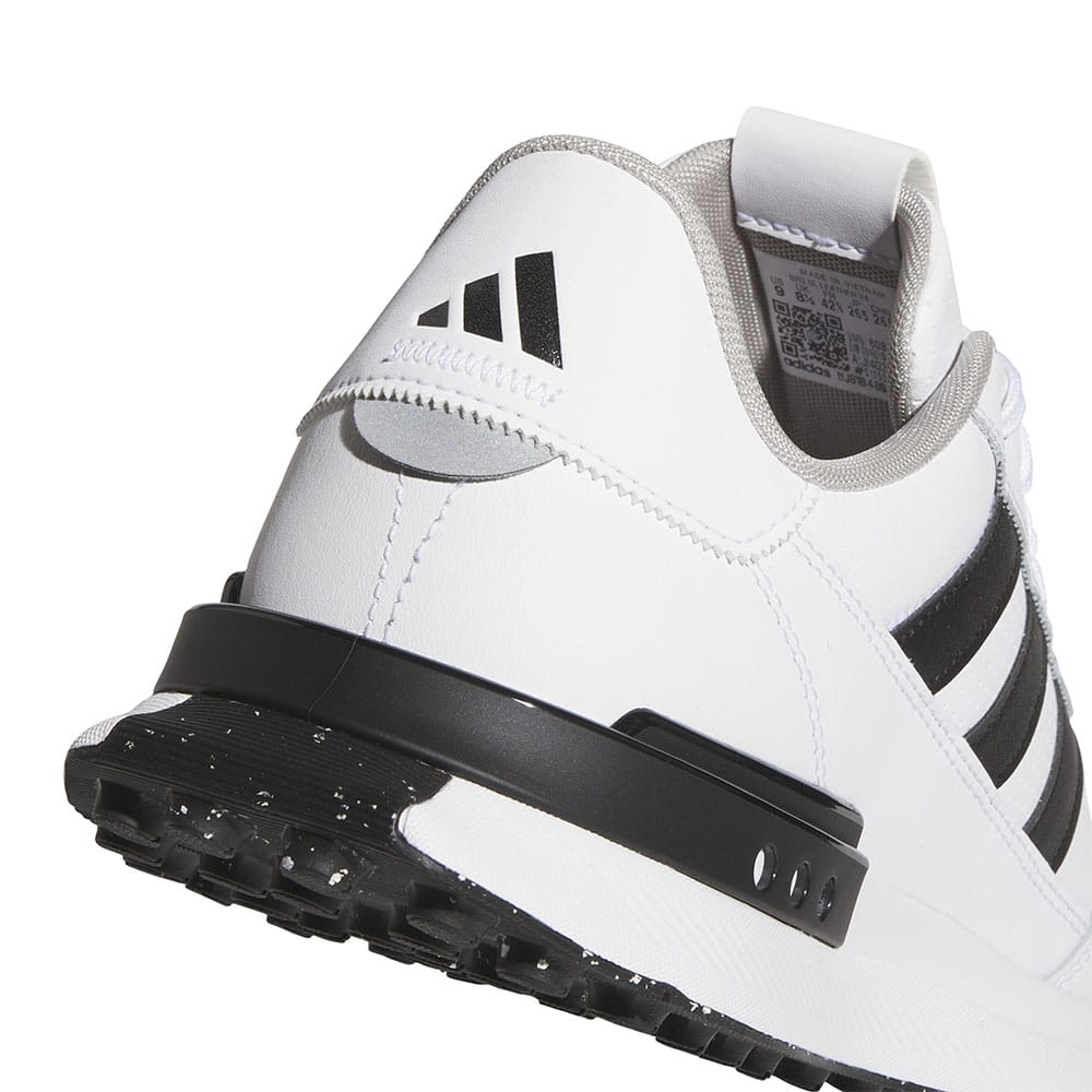 adidas S2G Leather 24 Spikeless Waterproof Shoes - White/Core Black/Grey Two