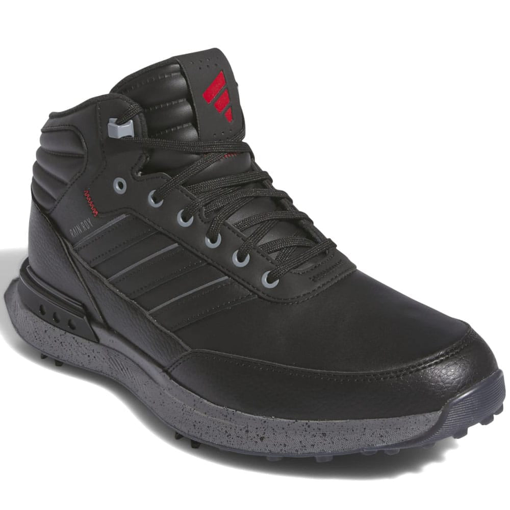 adidas S2G RAIN.RDY Spiked Waterproof Shoes - Core Black/Iron Met/Better Scarlet