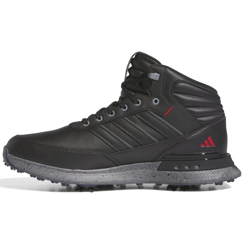 adidas S2G RAIN.RDY Spiked Waterproof Shoes - Core Black/Iron Met/Better Scarlet