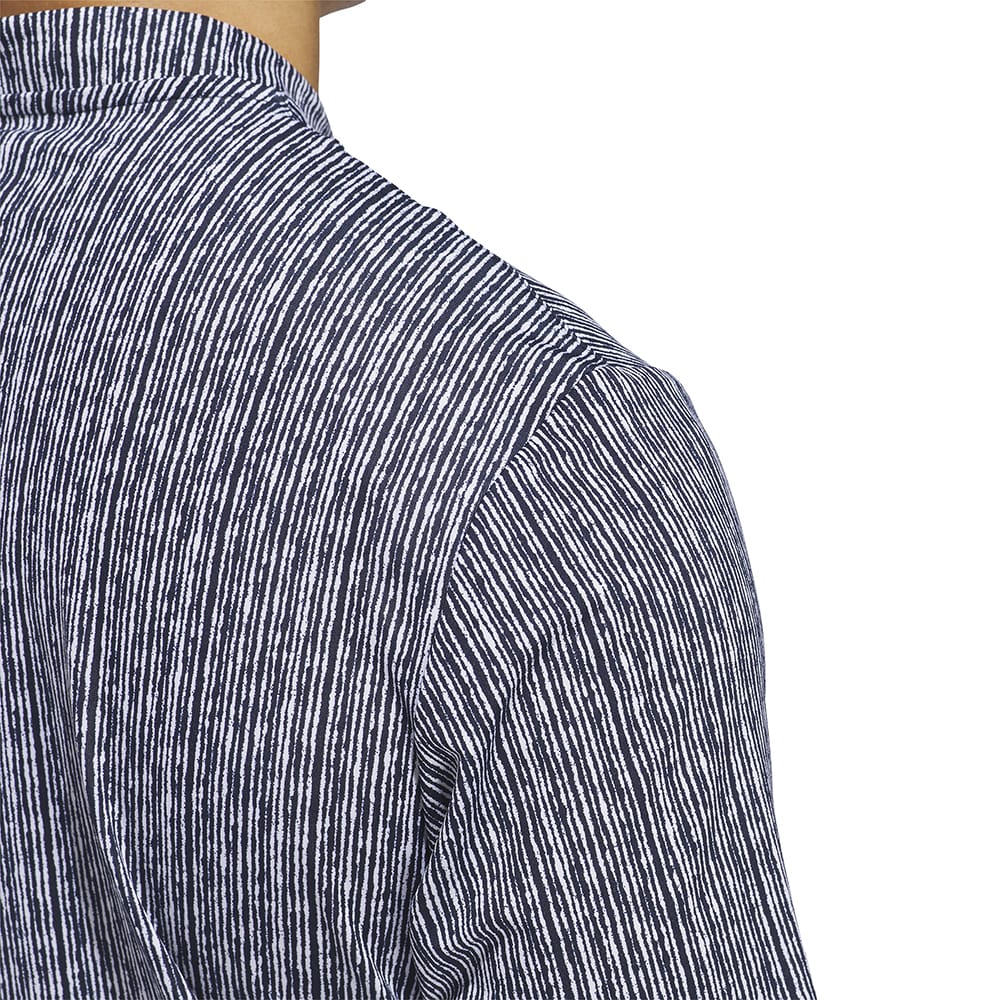 adidas Sport Stripe Polo Shirt - Collegiate Navy/White