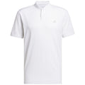 adidas Sport Stripe Polo Shirt - White/Grey Two