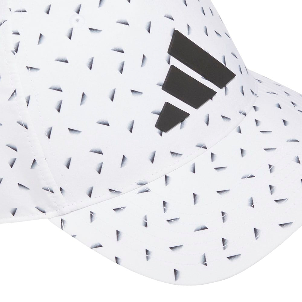 adidas Tour Print Snapback Cap - White