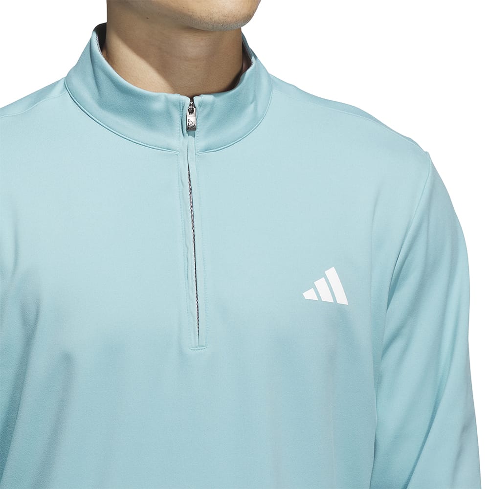 adidas Ultimate365 Classic 1/4 Zip Pullover - Mint Ton