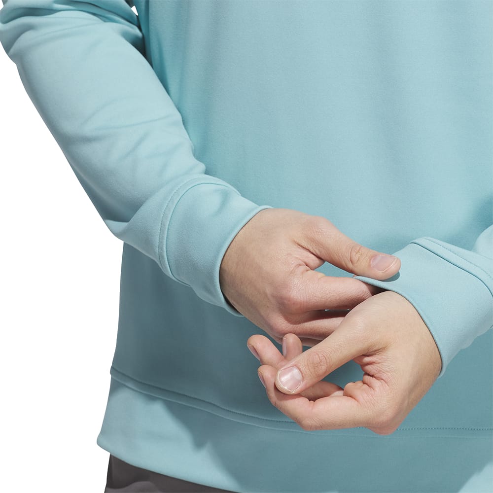 adidas Ultimate365 Classic 1/4 Zip Pullover - Mint Ton