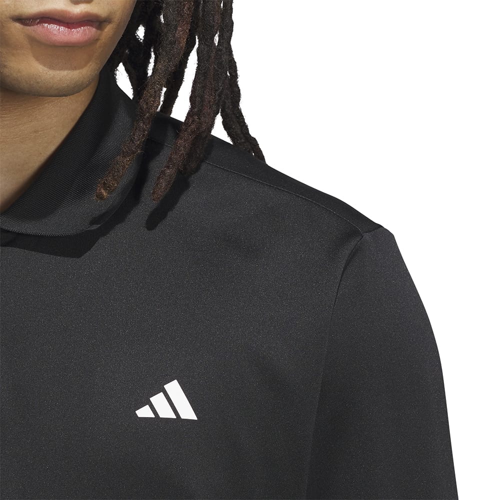 adidas Ultimate365 Cold.rdy Long Sleeve Polo Shirt - Black