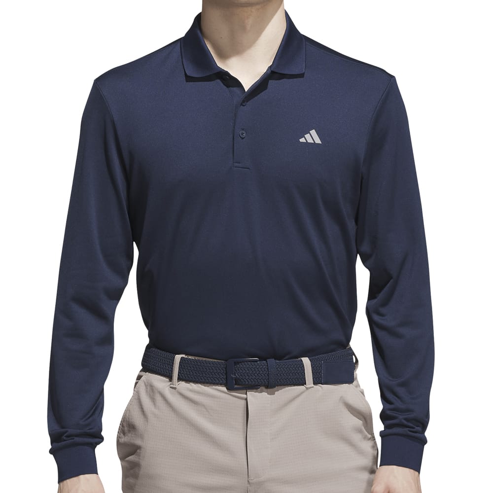 adidas Ultimate365 Cold.rdy Long Sleeve Polo Shirt - Collegiate Navy